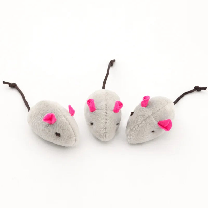 Catnip Rattle Mouse Toys – Multi Pack