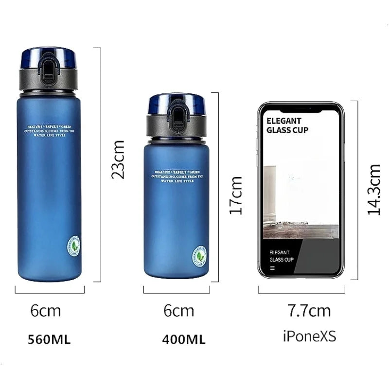 BPA-Free Leak-Proof Sports Water Bottle – 400/560ml