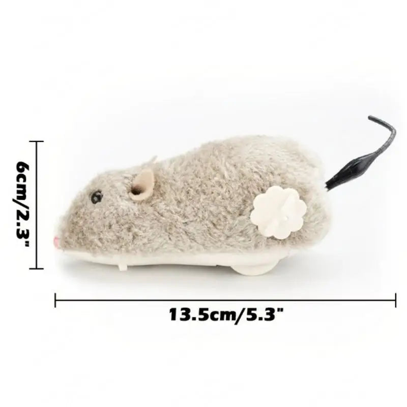 Lifelike Running Mouse Toy