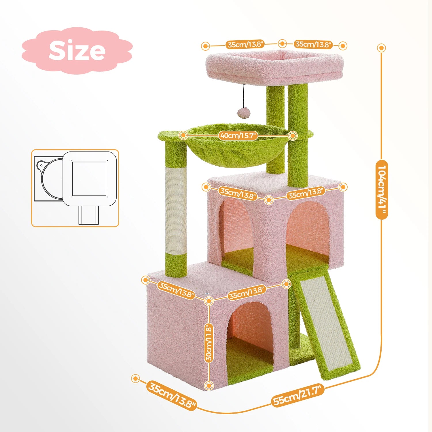 Multi-Level Cat Tower