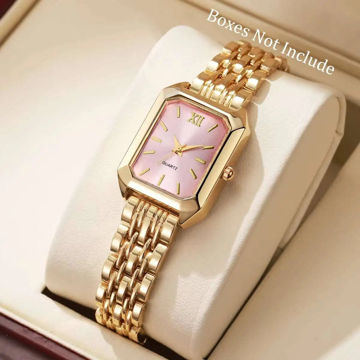 Rectangle Quartz Women Watch