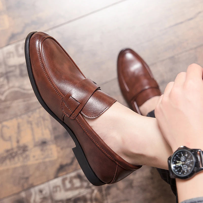 Men’s Casual Leather Loafers
