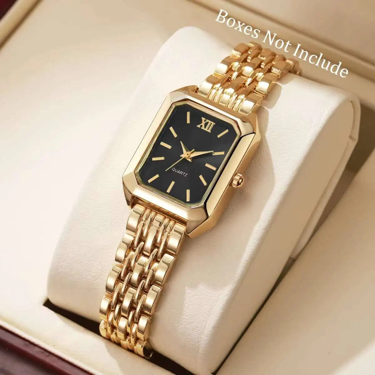 Rectangle Quartz Women Watch