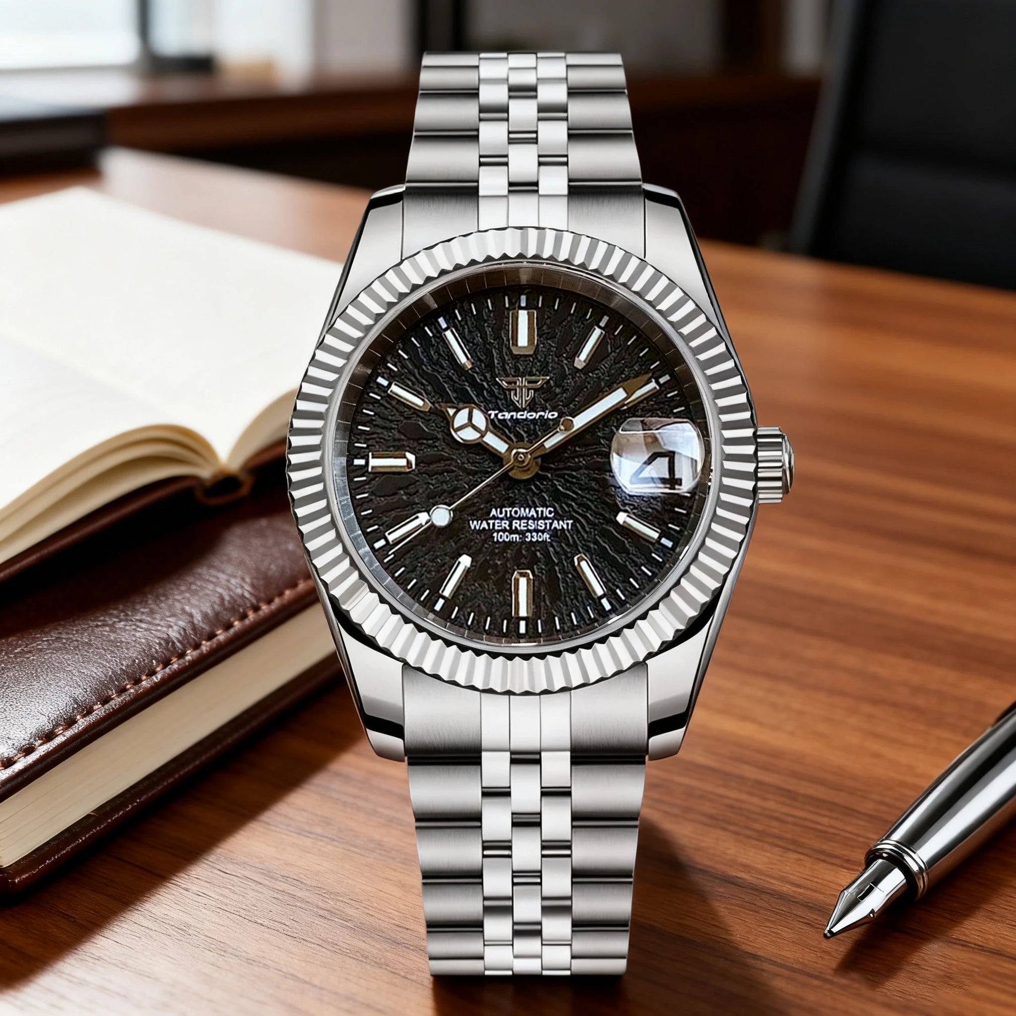Men’s Mechanical Stainless Steel Watch