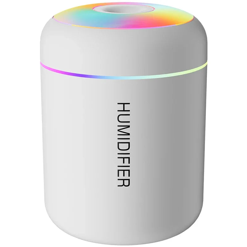 Mini USB Air Humidifier – 180ML Aroma Diffuser for Home & Car