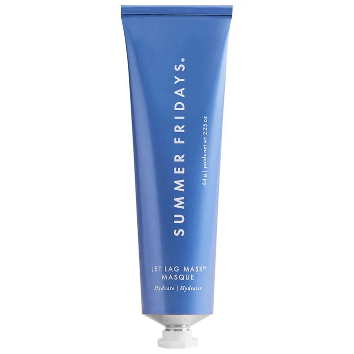 Summer Friday's Jet Lag Mask The Holiday Trio Set Lip Butter Balm Hot Cocoa Toasted Marshmallow Moisturizer Lip Gloss Skincare