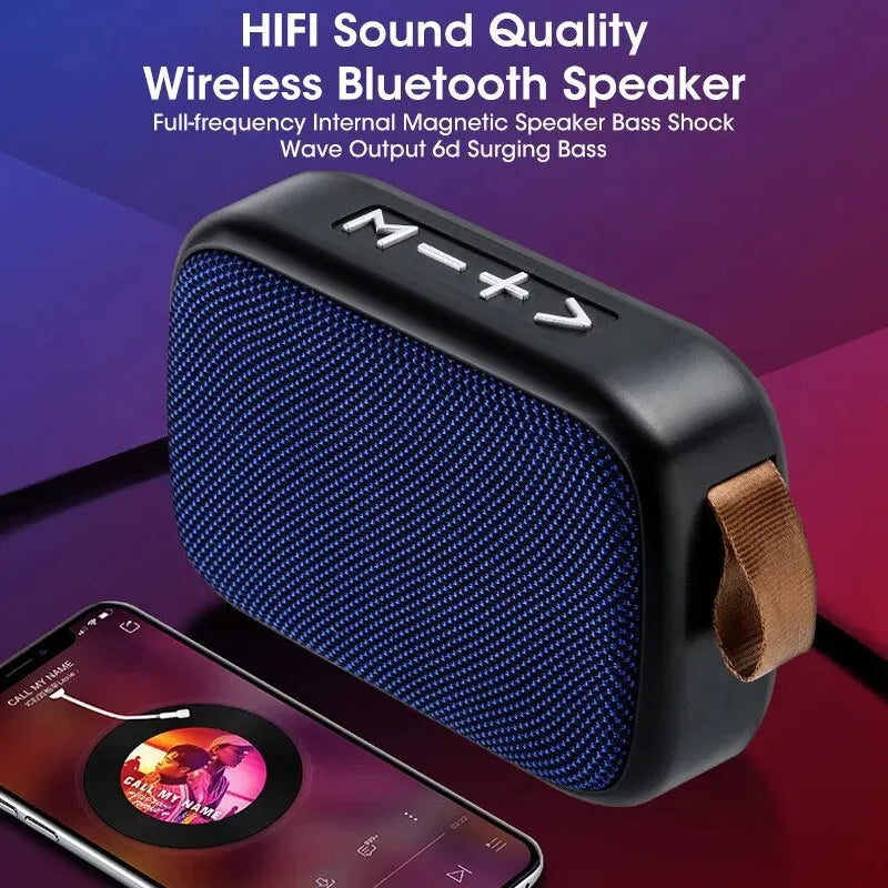 Wireless Mini Speaker – Portable Subwoofer, Outdoor & Home