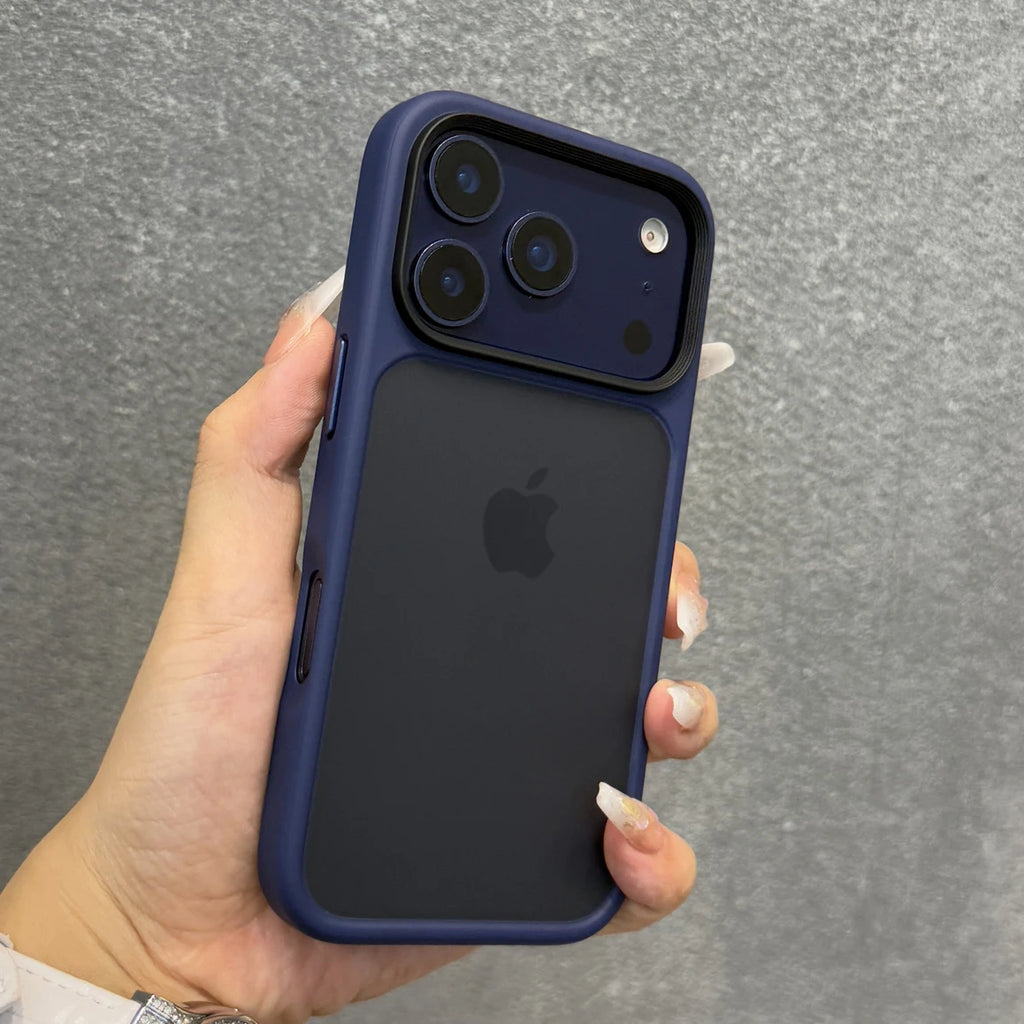 iPhone Case 17 Series – Orange Matte Transparent