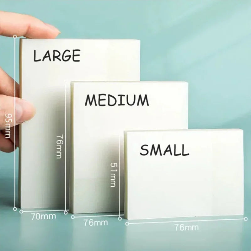 Transparent Waterproof Memo Pad