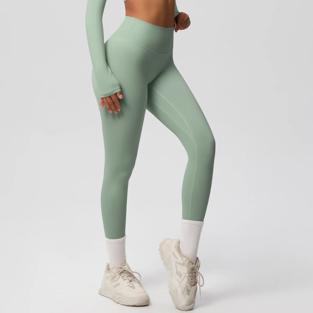 Yoga Leggings High Waist Naked Feeling Leggings Women Fitness Running Yoga Pants Energy Gym Tight Leggings Casual Workout Leggin