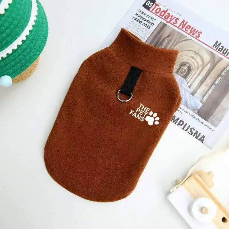 Fleece Winter Dog Sweater