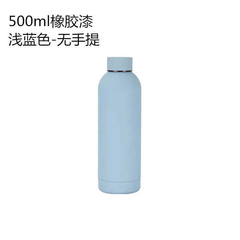 American Style Vacuum Thermos Small-mouth 500/750ml Double Wall Sports Vacuum Water Bottle
