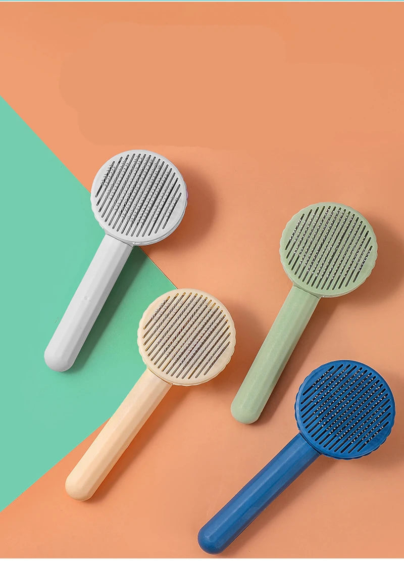 Self-Cleaning Pet Brush