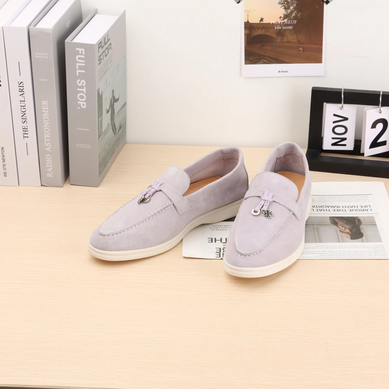 XOBZJH Leather Loafers