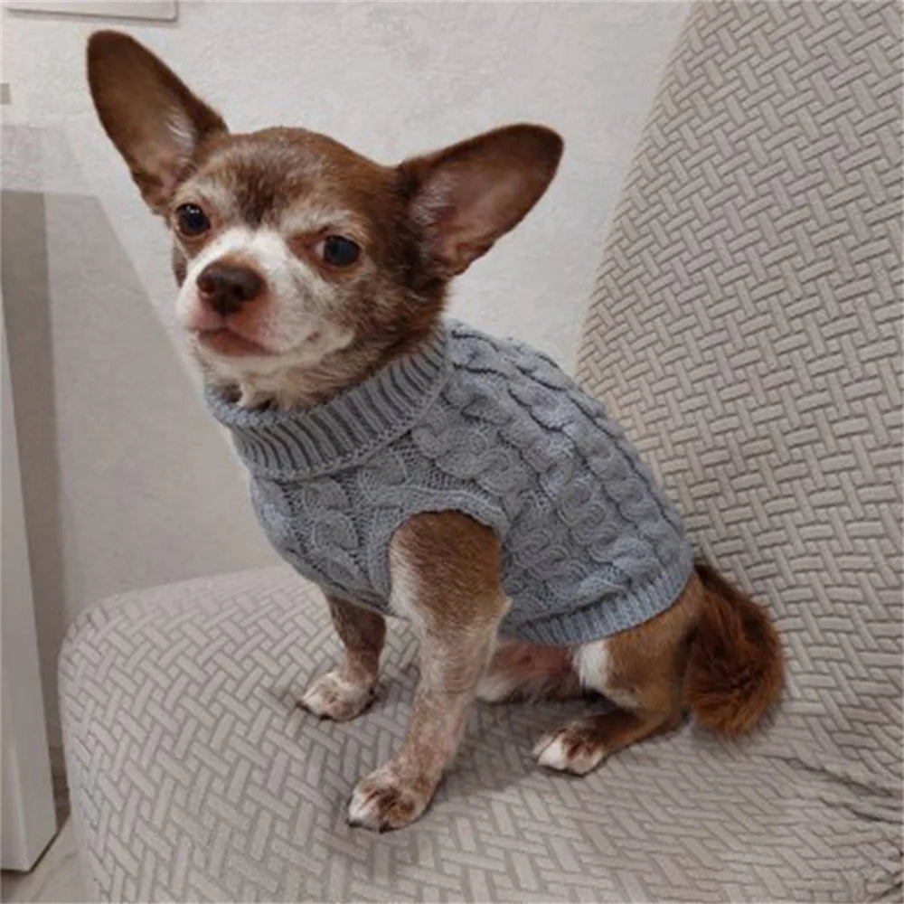 Cozy Winter Dog Sweater