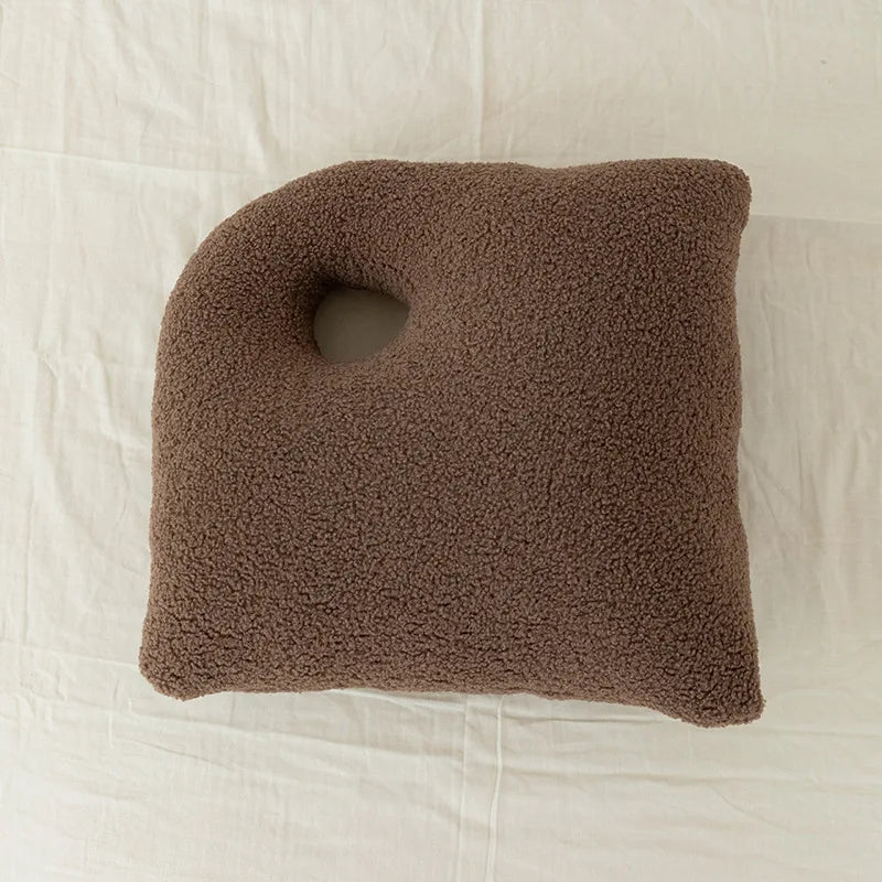 Nordic Warm Style Knot Ball Abstract Shape Pillow Sofa Cushion Stuffed Living Room Cushion Office Design Throw Pillow Round Ball