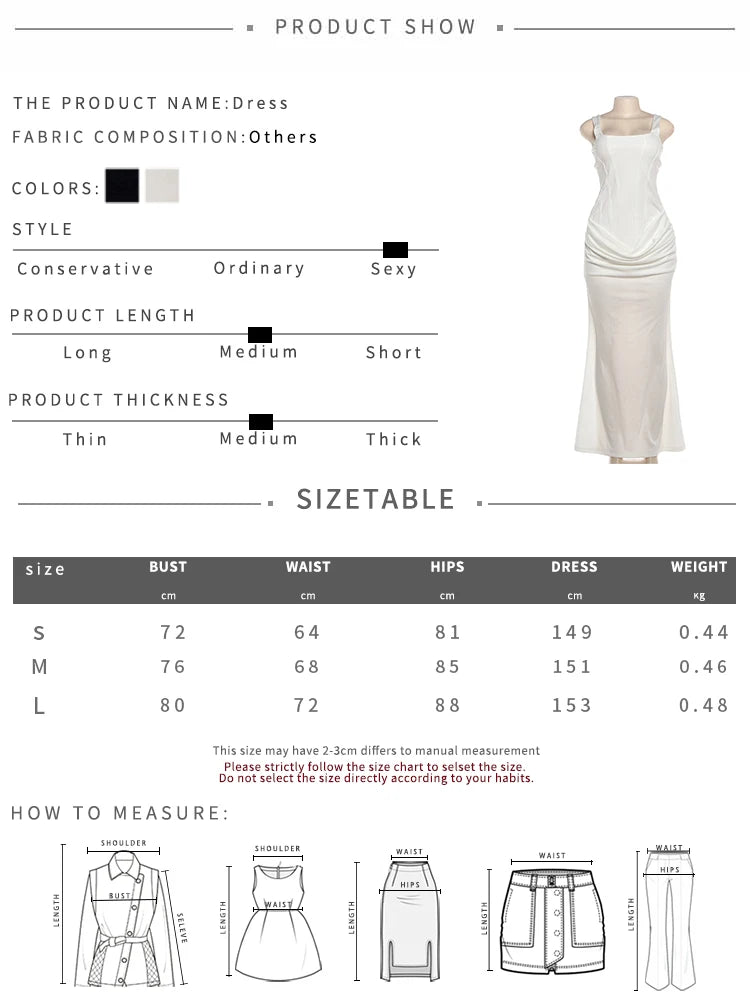 Nibber Fake Fake Decoration Maxi Dress Sleeveless Backless Low-Neck Folds Elegant Banquet Simple Classic Skinny Chic Vestidos