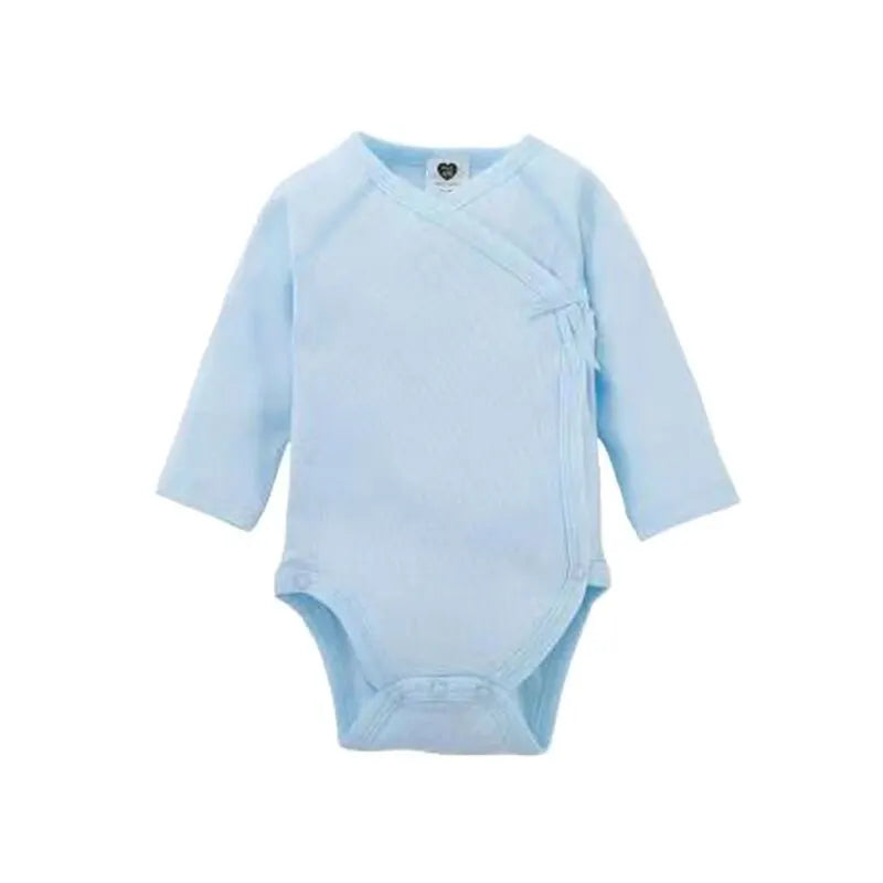 Bloom Baby 100% Cotton Long Sleeve Romper – Unisex Newborn Overalls