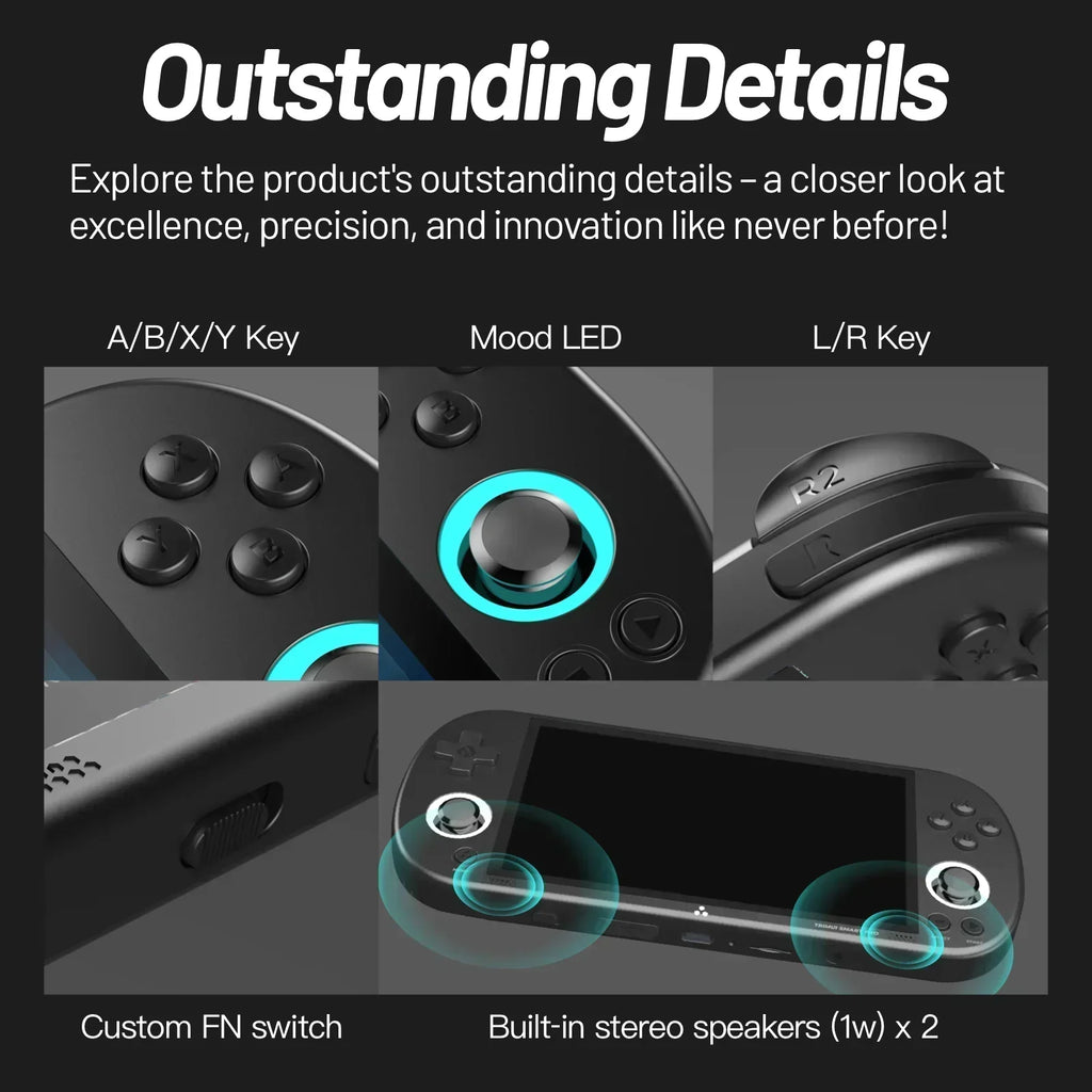 Trimui Smart Pro Console – 4.96" IPS, Linux, RGB
