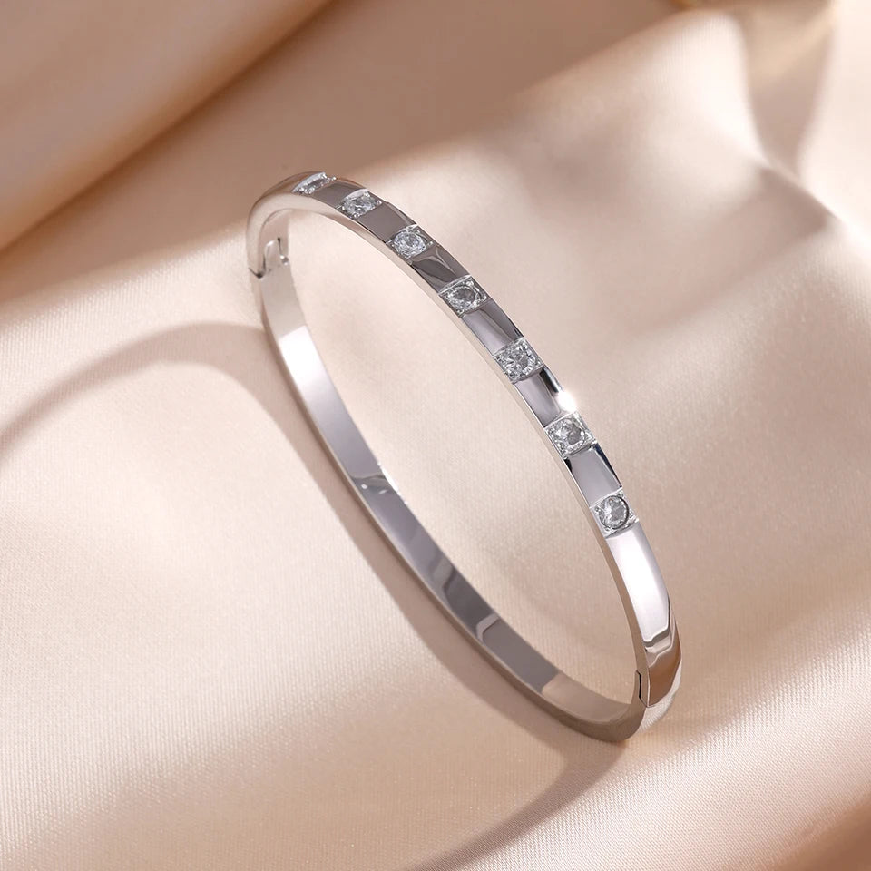 18K Gold-Plated CZ Bracelet
