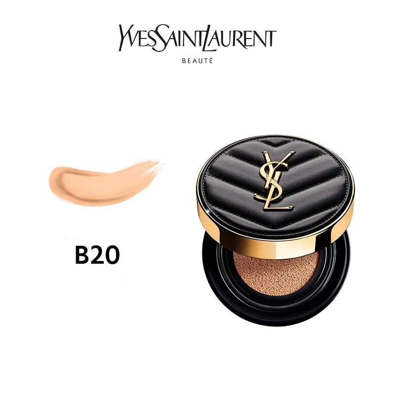 YSL Le Cushion Encre De Peau Luminous Matte Cushion Foundation 10 20 Long Lasting Flawless Coverage Oil Control Hydrating SPF5