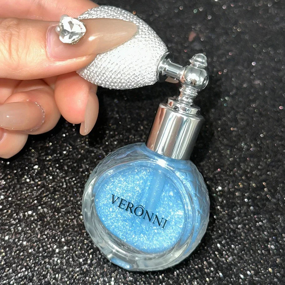 Airbag Shimmer Highlight Powder Spray Waterproof High Gloss Glitter Body Bronzer Highlight Contour Blush for Brightening Makeup