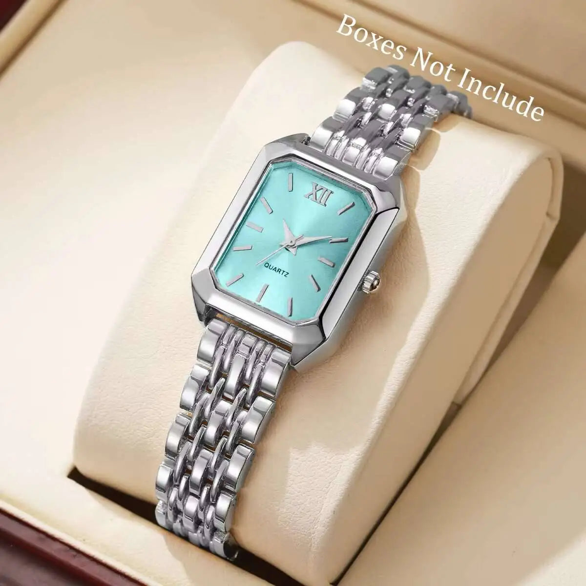 Rectangle Quartz Women Watch