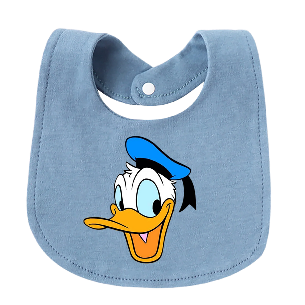Soft 100% Cotton U-Shaped Baby Bib – Newborn to 3Y