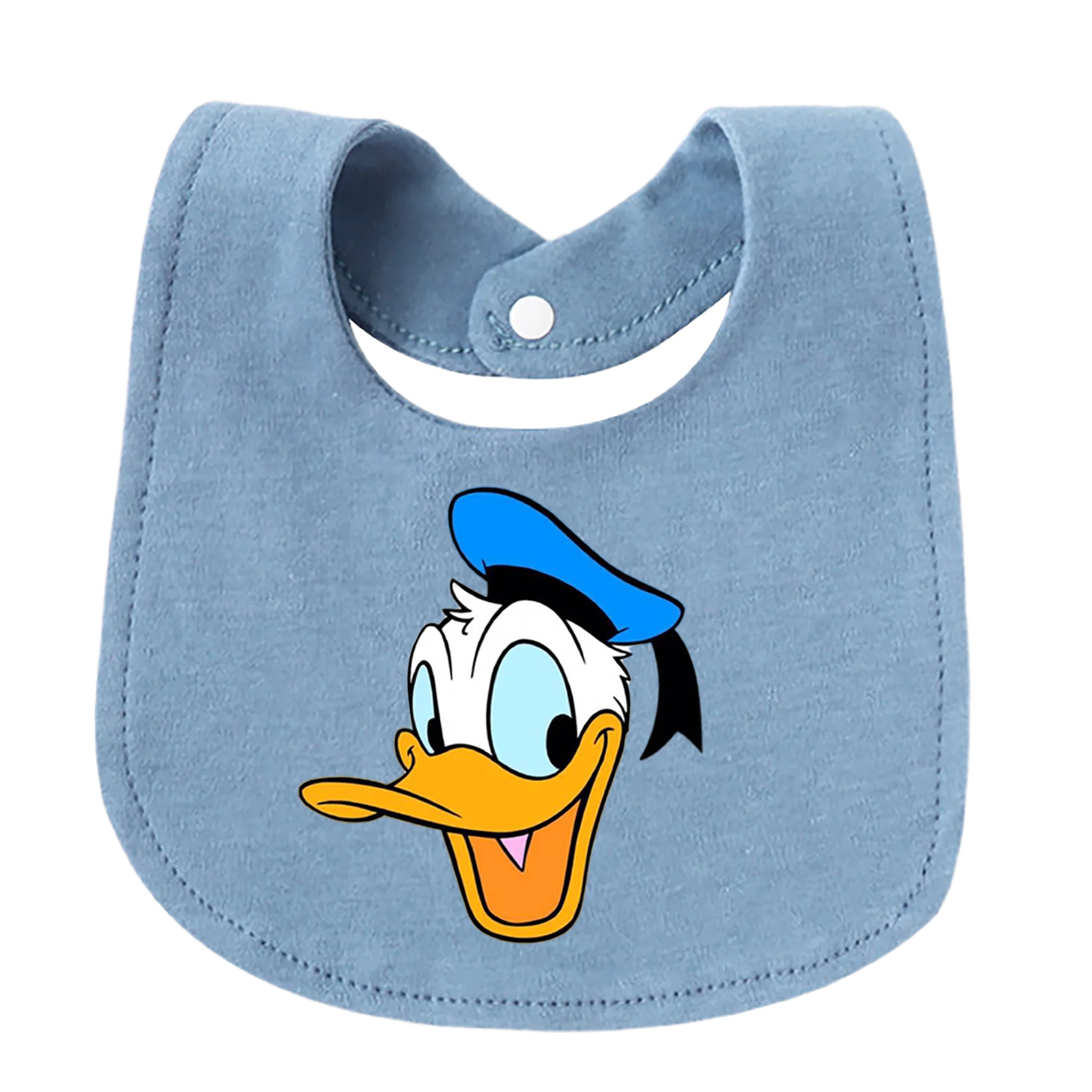 Soft 100% Cotton U-Shaped Baby Bib – Newborn to 3Y