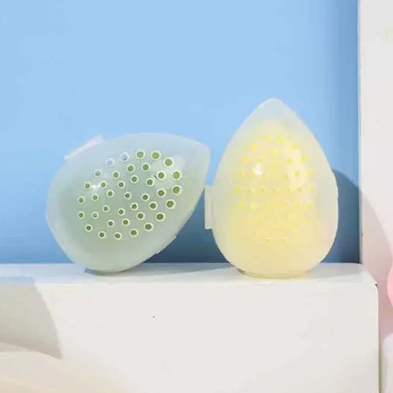 Transparent Makeup Puff Holder