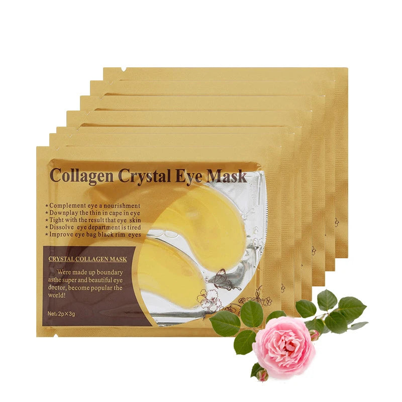 Gold Collagen Crystal Eye Mask – 10 Pairs
