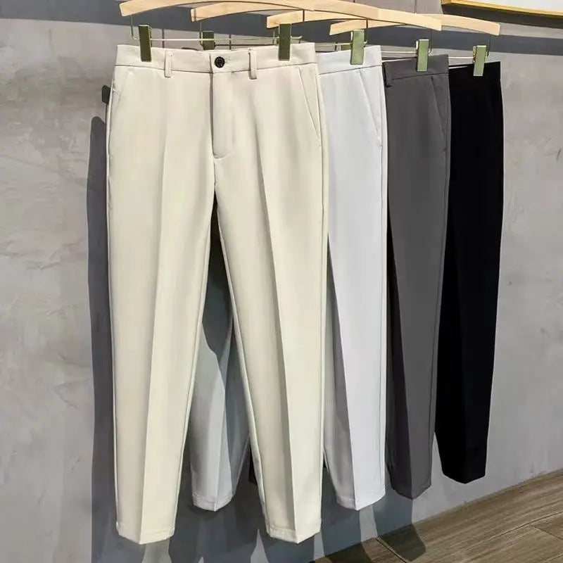 Men’s Slim Fit Ice Silk Pants