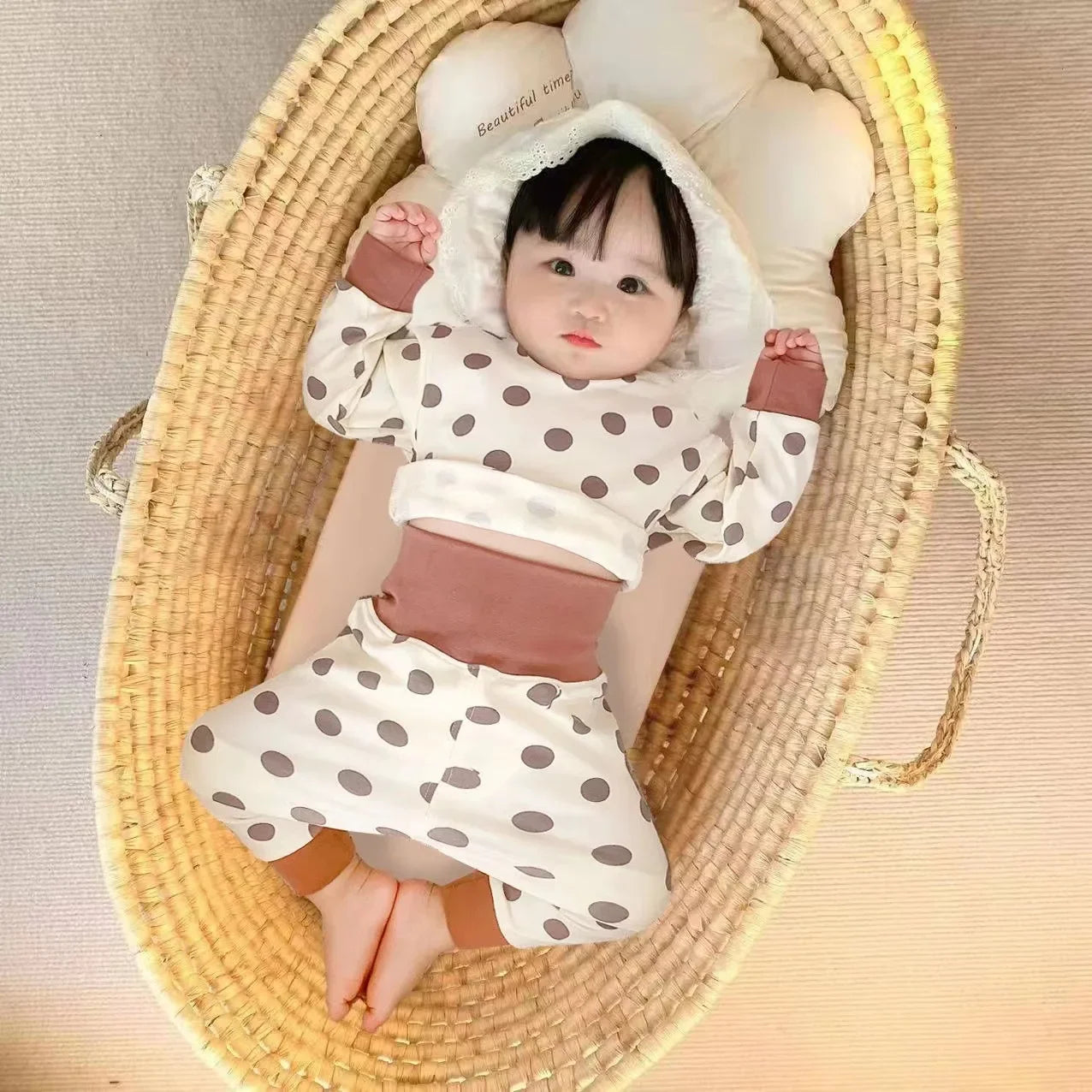 2PCS Cotton Baby Pajama Set – Autumn/Winter