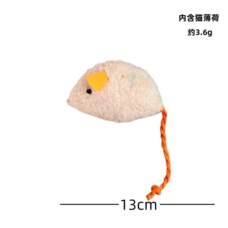 Catnip Rattle Mouse Toys – Multi Pack