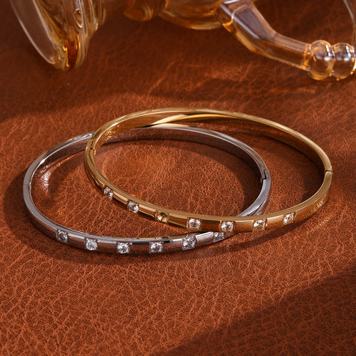 18K Gold-Plated CZ Bracelet