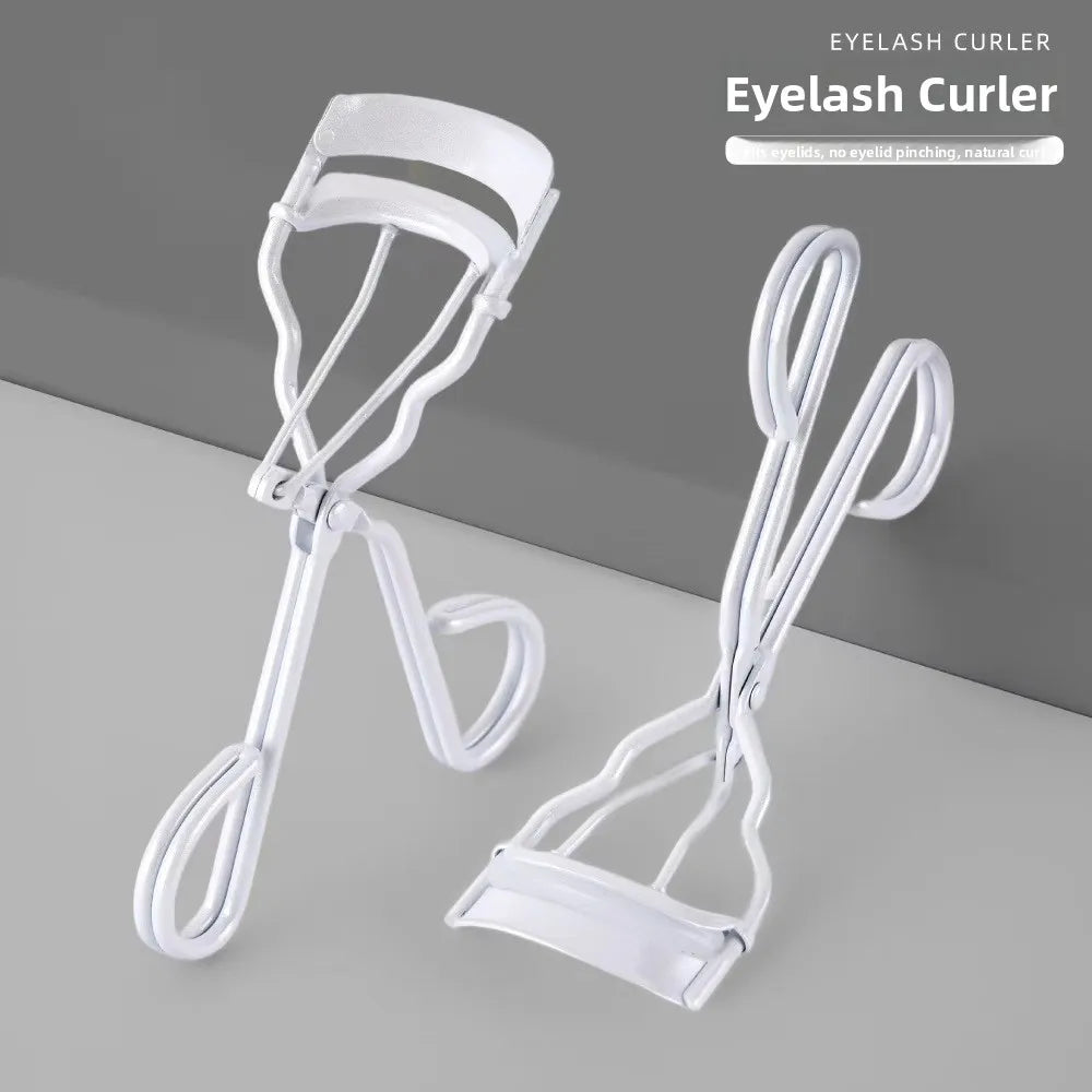Sunflower Stainless Steel Eyelash Curler – Pearl White Natural Lift