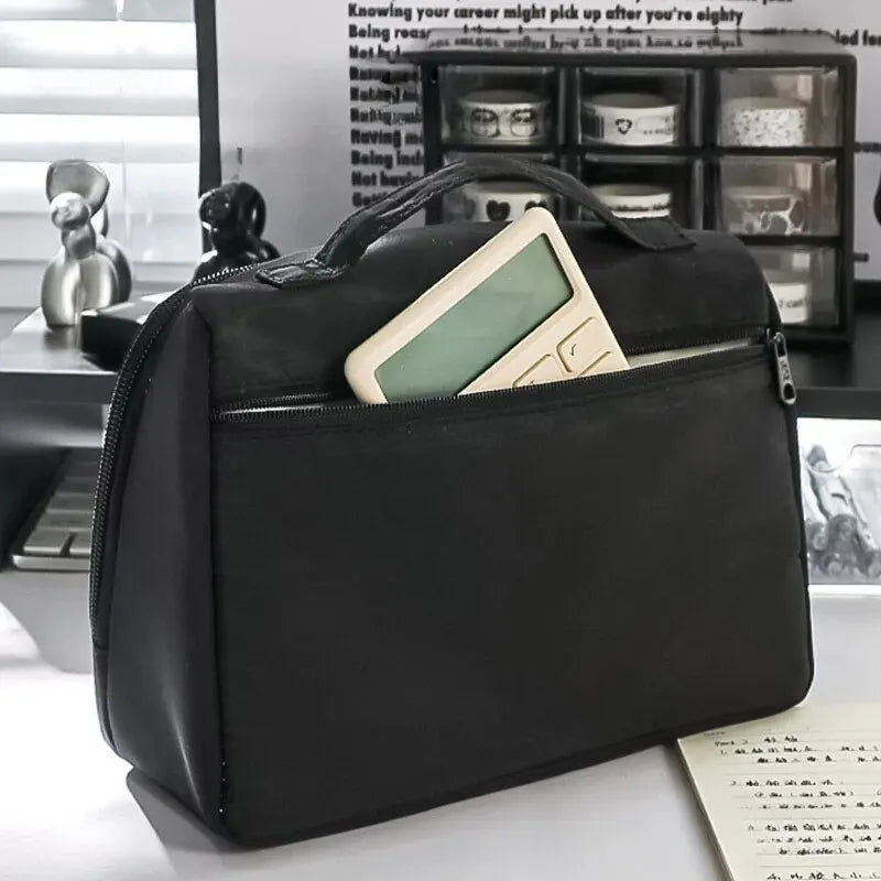 9-Layer Large Canvas Pencil Case – Multi-Functional