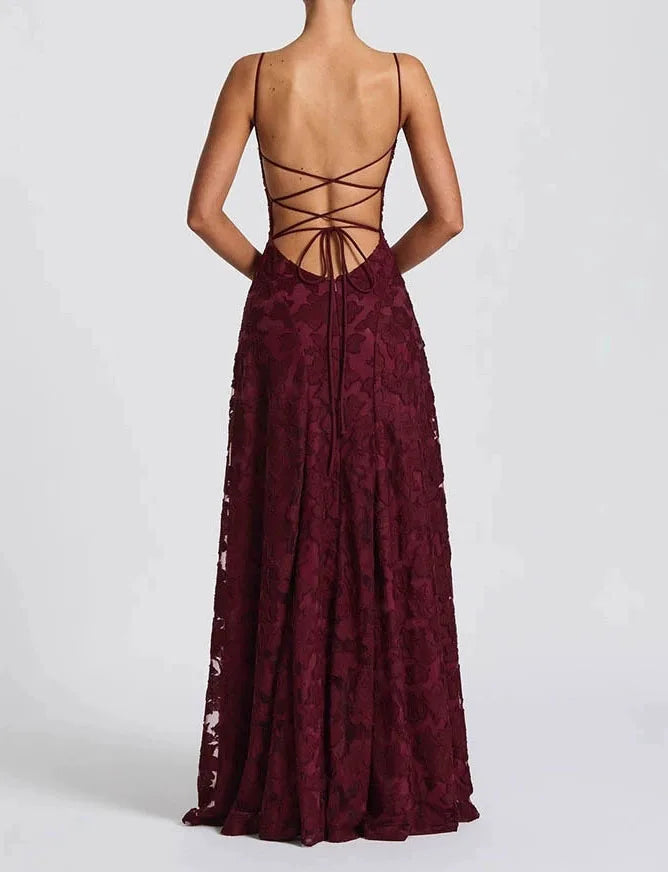 Fashion Spaghetti Strap Loose Dress For Women Elegant Slash Neck High Waist Dresses Lady Vestidos Holiday Party Formal Evening