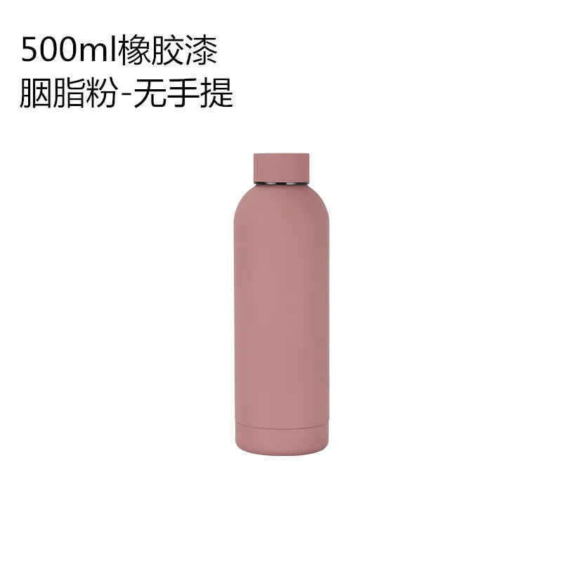 American Style Vacuum Thermos Small-mouth 500/750ml Double Wall Sports Vacuum Water Bottle