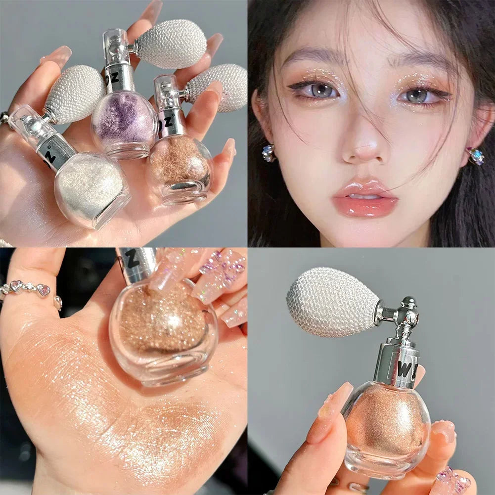 Diamond Shimmer Body & Face Highlighter Spray Powder