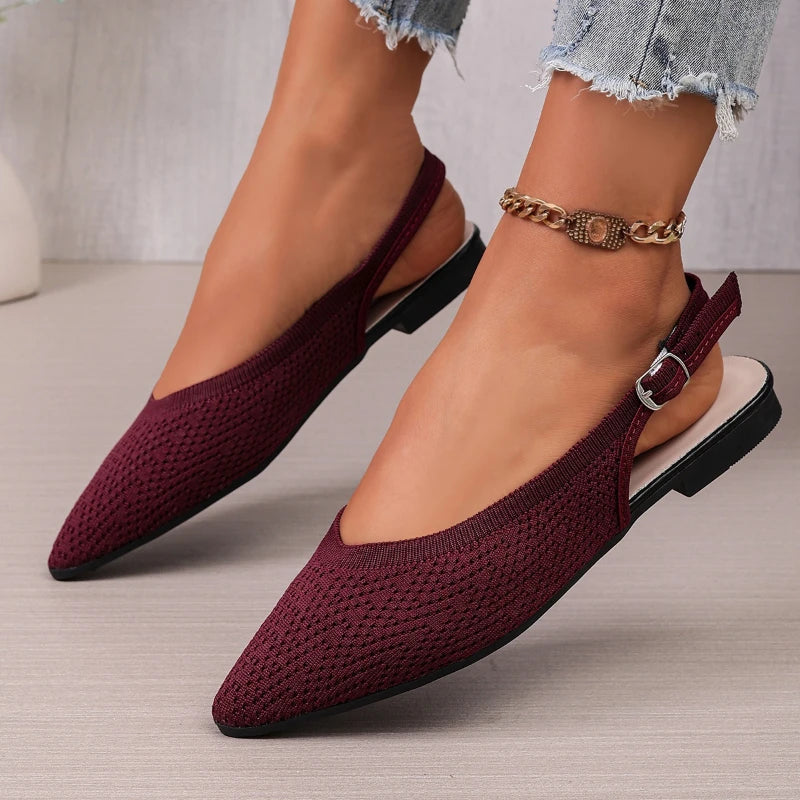 Women’s Pointed Toe Flat Sandals