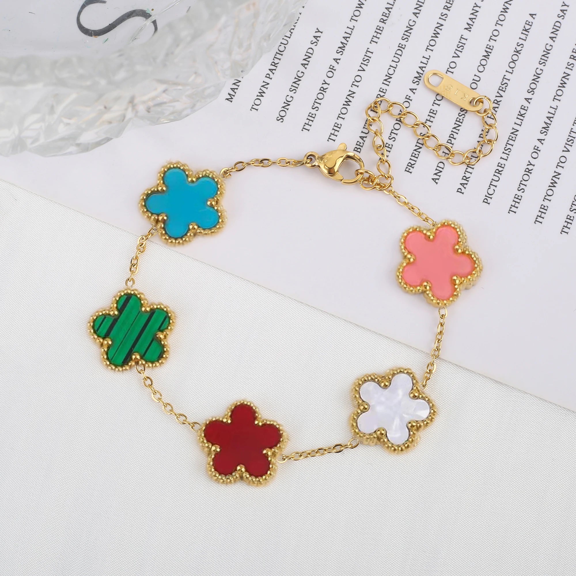 Luxury Clover Flower Bracelet