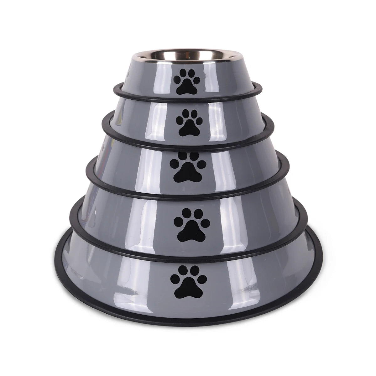 Stainless Steel Pet Bowl (16–22 cm)