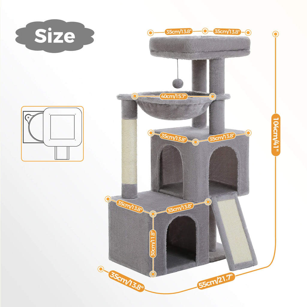 Multi-Level Cat Tower