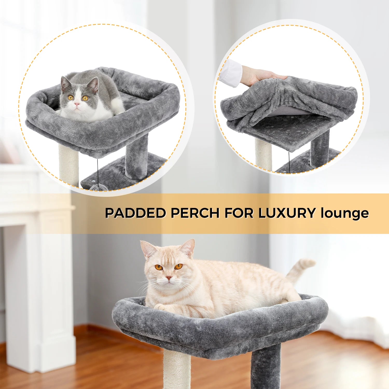 Multi-Level Cat Tower