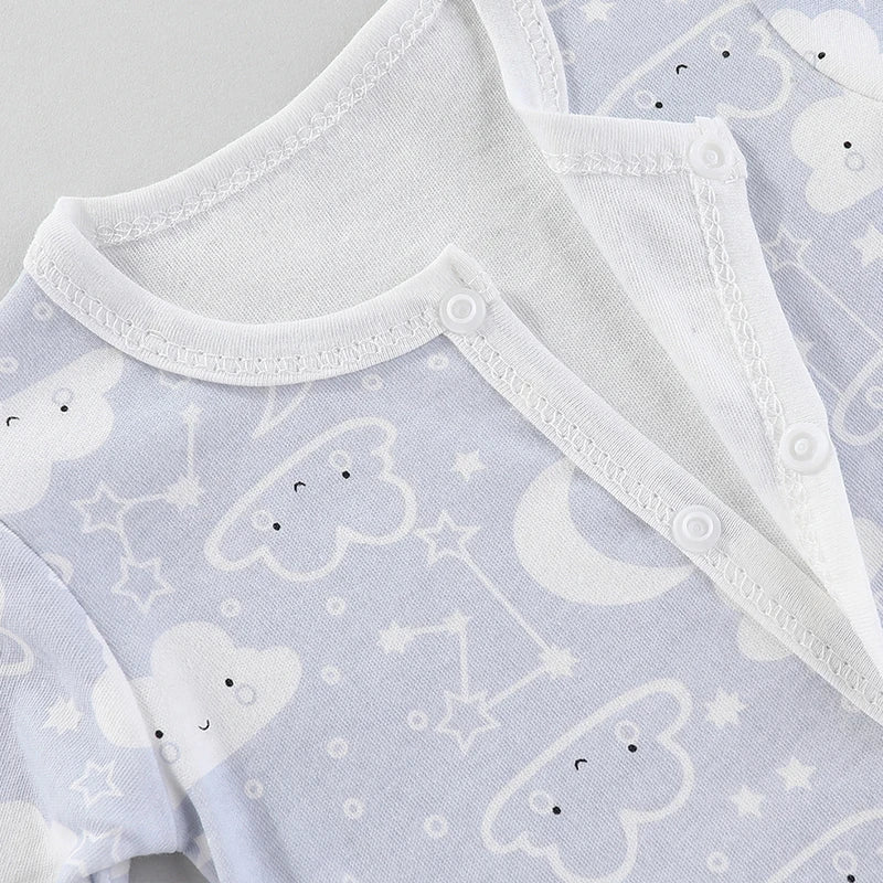 Newborn Baby Bodysuit & Romper – 0–9M