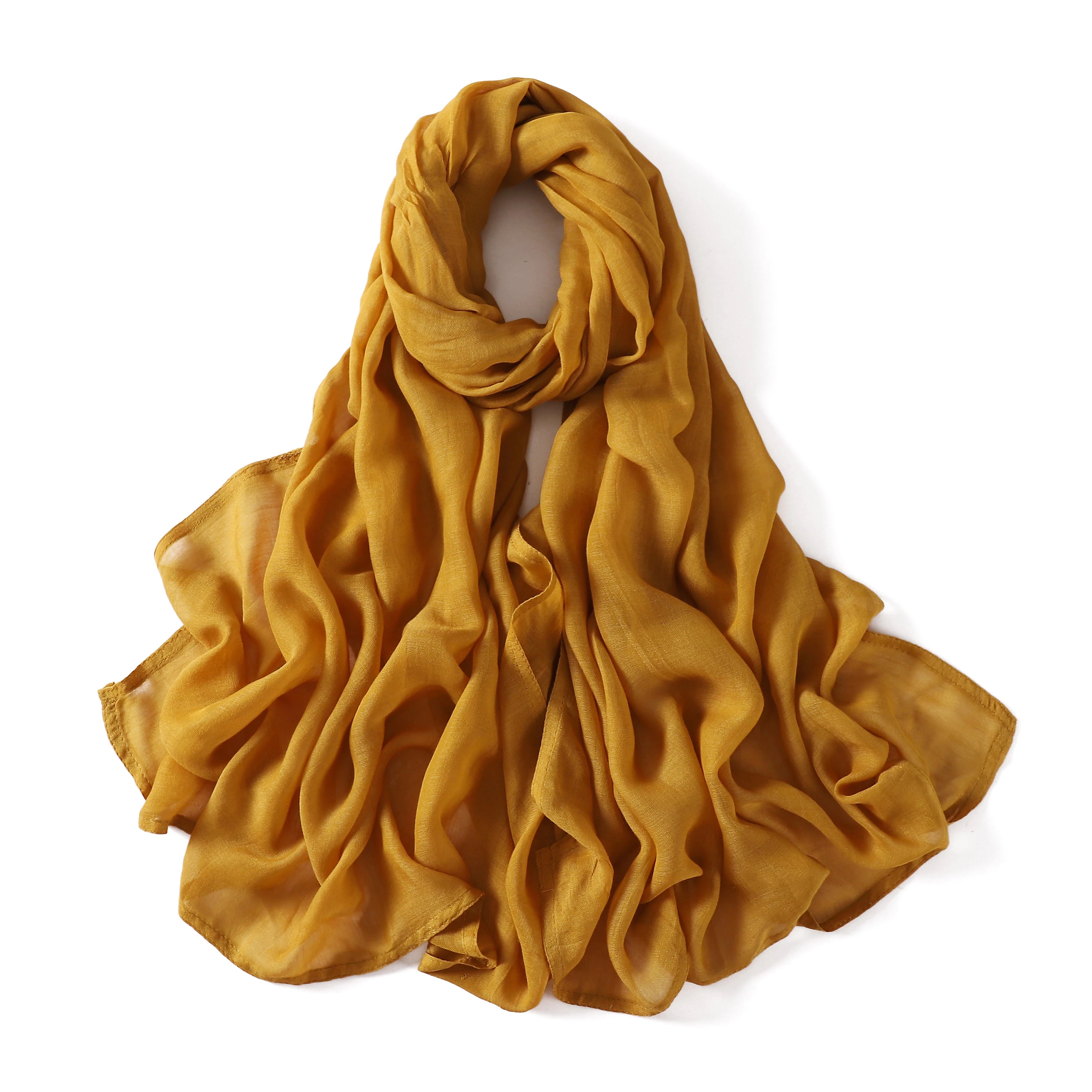 Solid Cotton Rayon Modal Hijab Scarf Women Big Size Muslim Headscarf Wraps Shawl Femme Musulman Headband Islamic Turban 190*85cm