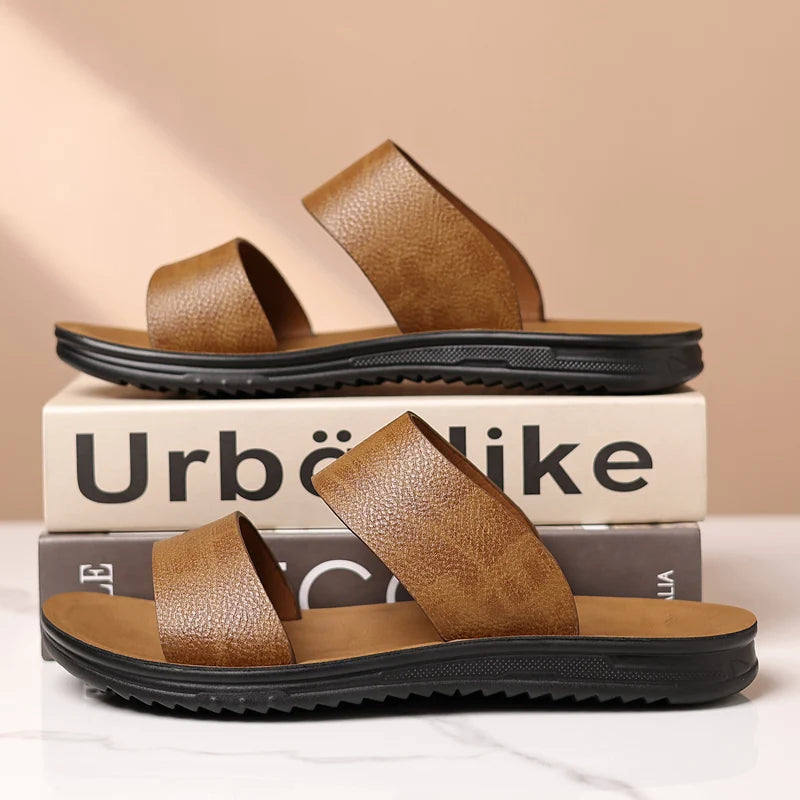 Men’s Double Buckle Summer Sandals