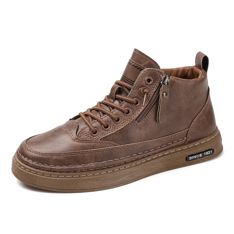 Men’s Casual Leather Boots