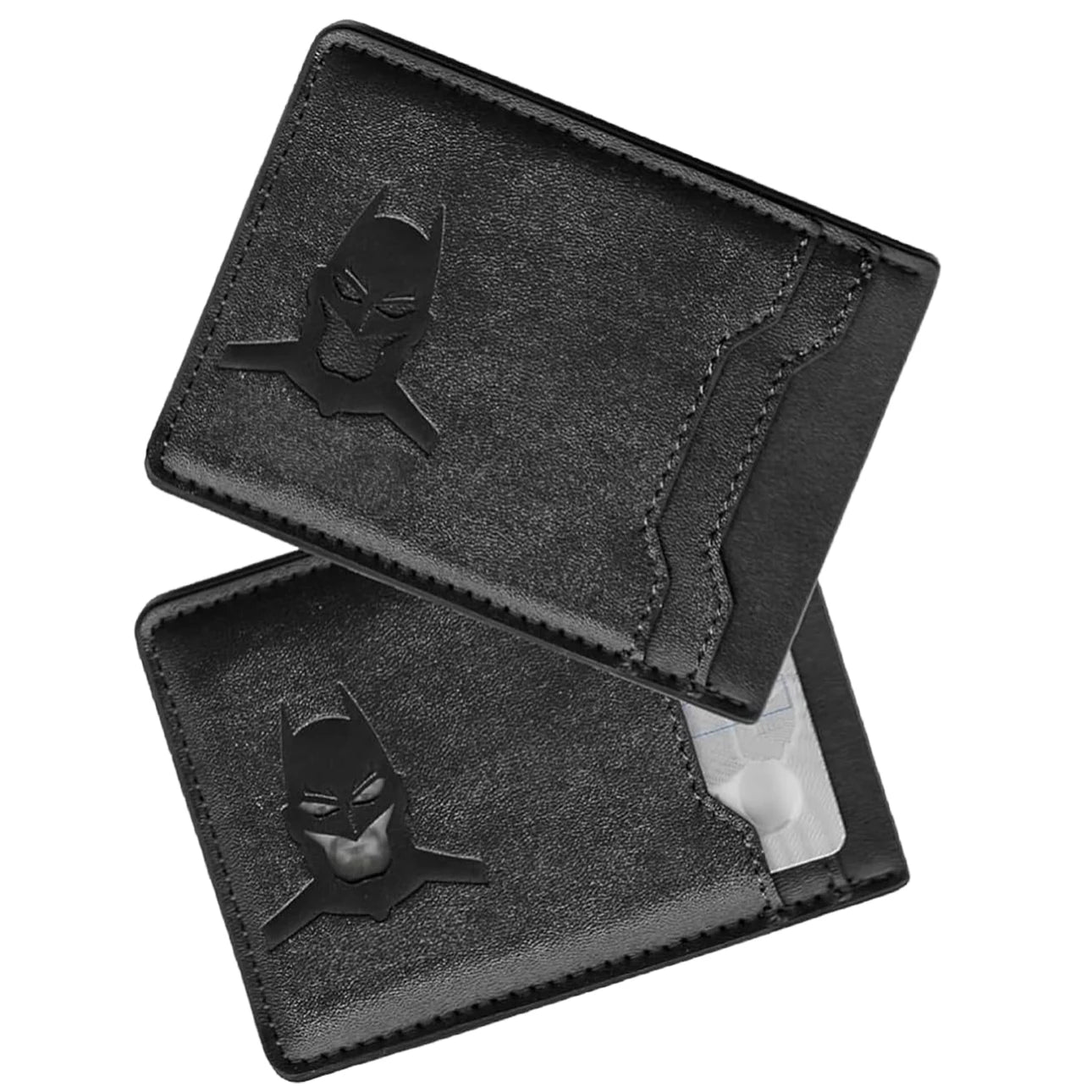 Bat ID Slim Leather Wallet